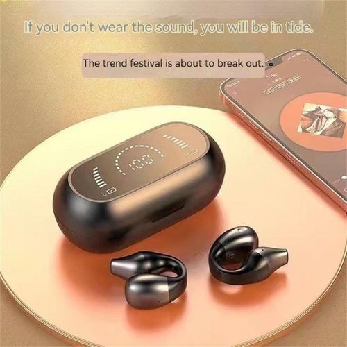 Wireless Pinned Bluetooth Earbuds (BLACK)