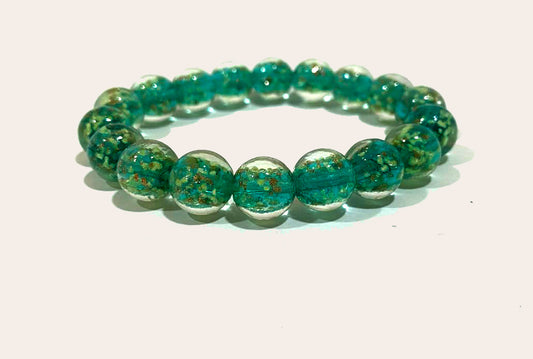 Green Phosphorescent Bracelets