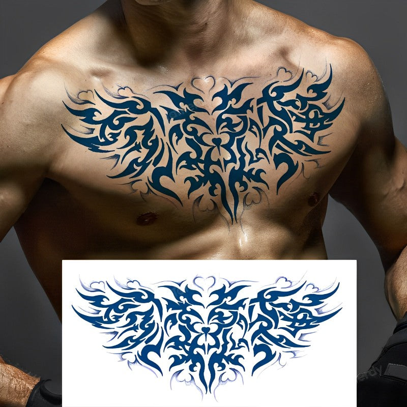 Chest Temporary Tattoo Body Art sticker GZXT-034