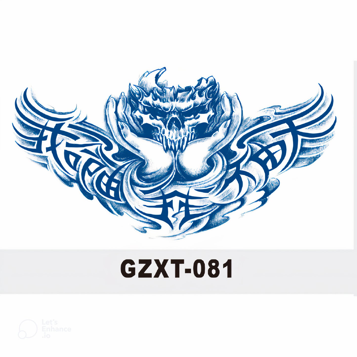 Chest Temporary Tattoo Body Art sticker GZXT-081