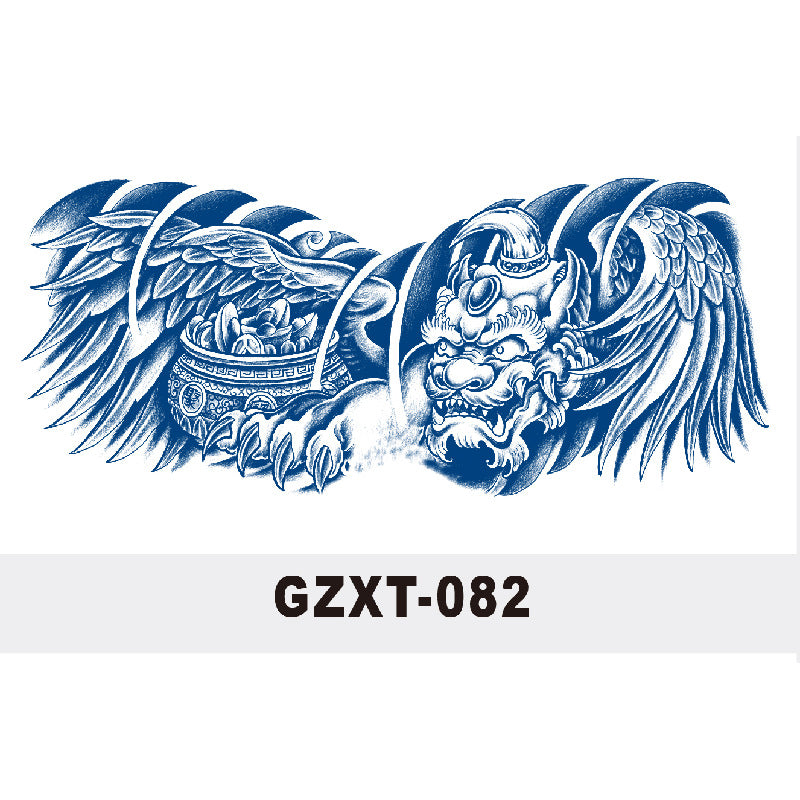 Chest Temporary Tattoo Body Art sticker GZXT-082