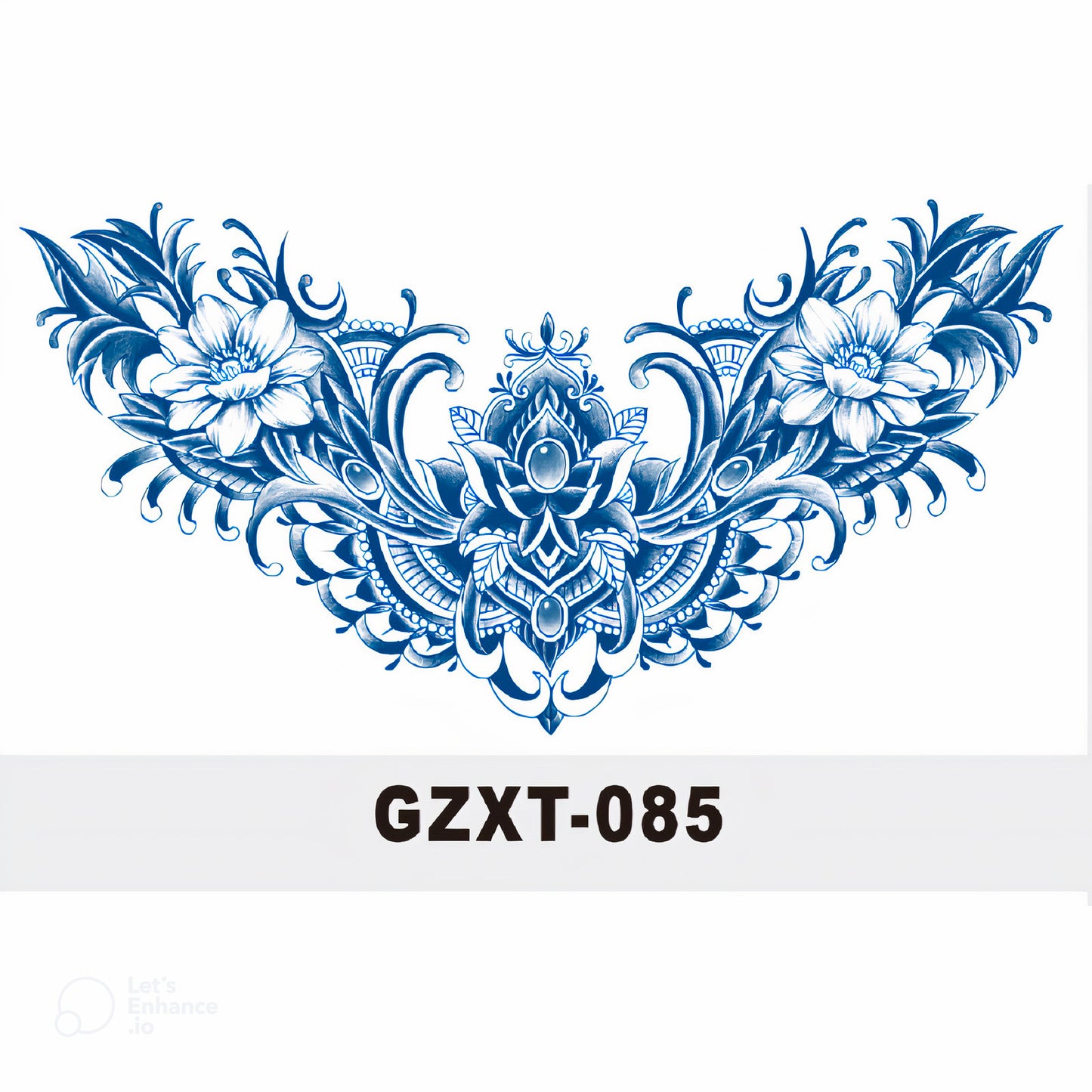 Chest Temporary Tattoo Body Art sticker GZXT-085