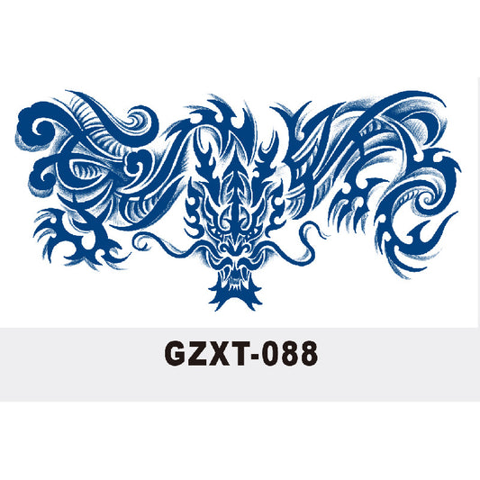 Chest Temporary Tattoo Body Art sticker GZXT-088