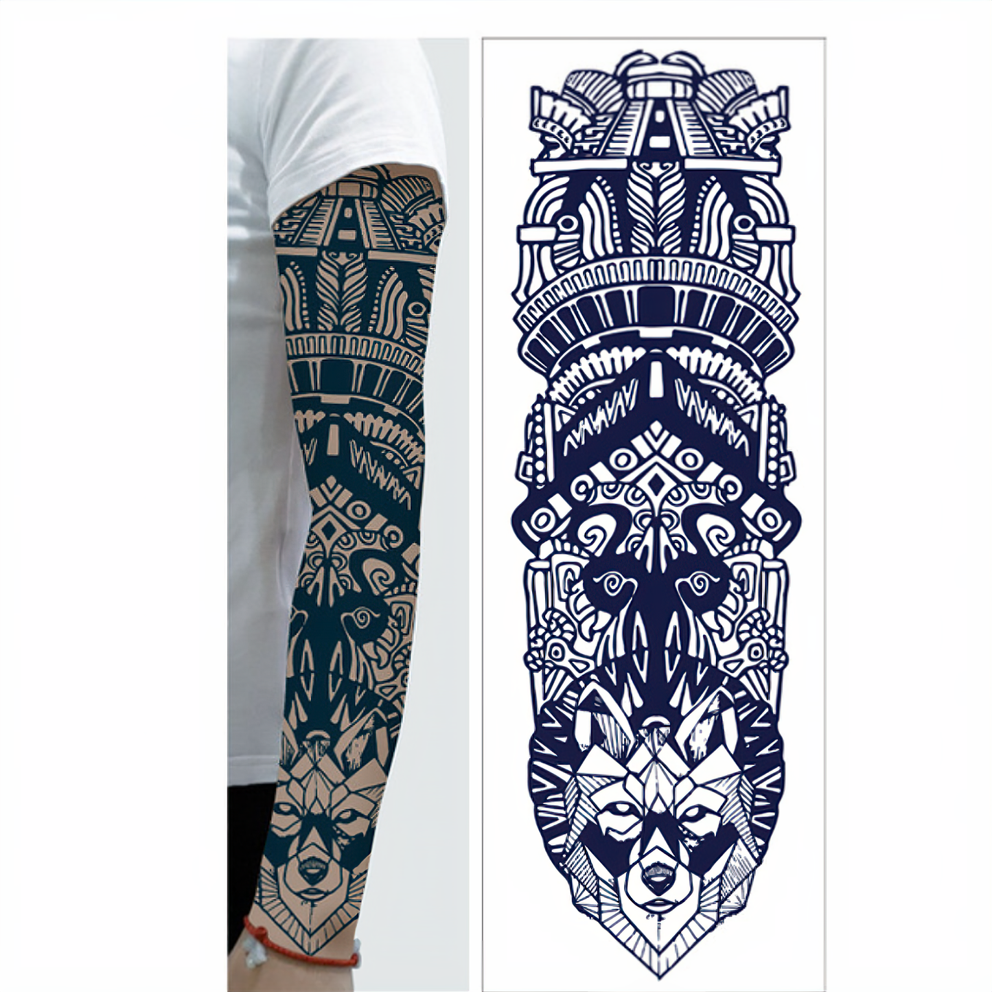 Arm Temporary Tattoo Body Art sticker JM-Q-005